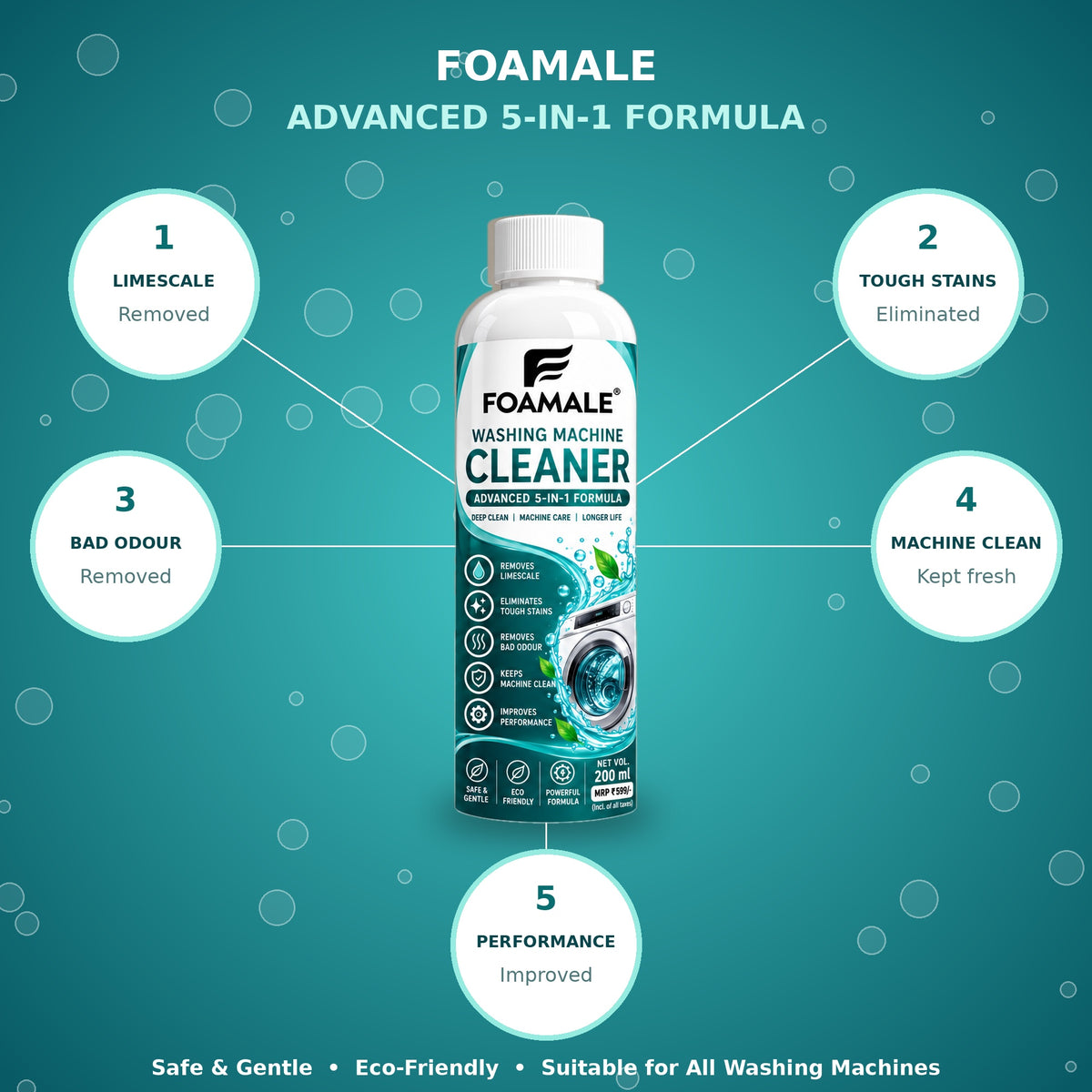 Washing Machine Cleaner Premium (Descaler)