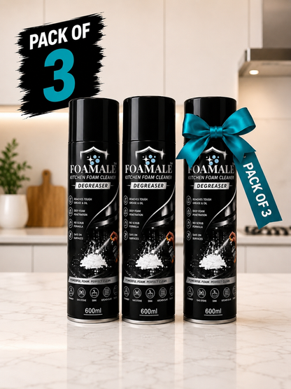 Kitchen Cleaner India's #Best FOAMALE™  PURO-FOAM GREASE-ZERO