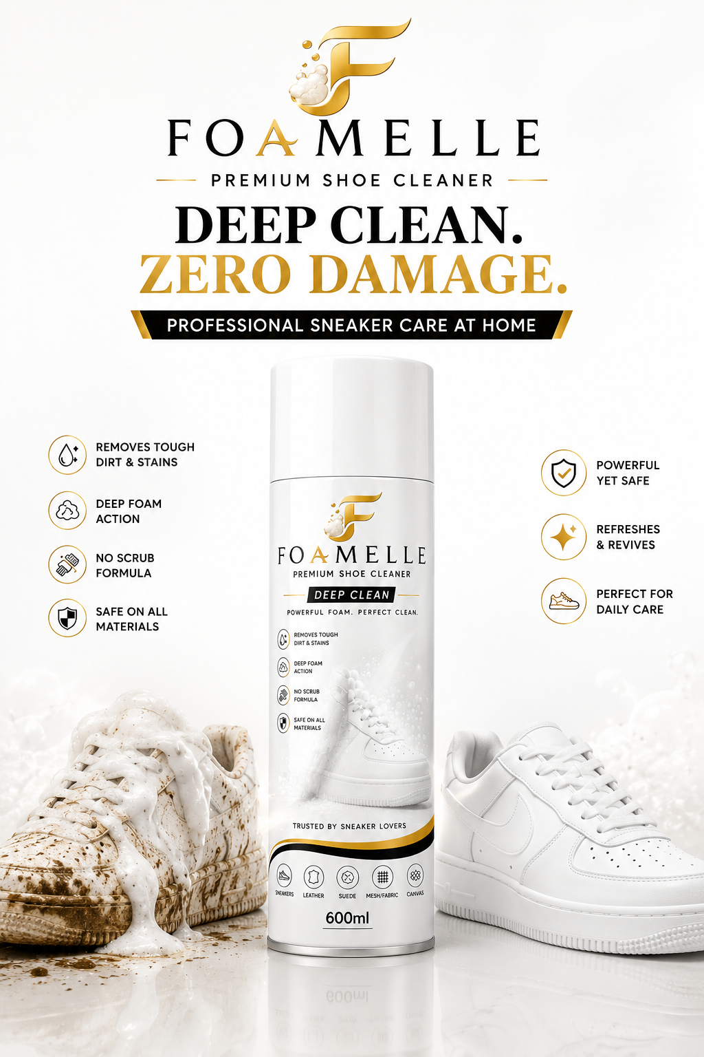 Foamale Deep Clean Shoe Foam