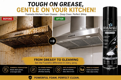 Kitchen Cleaner India's #Best FOAMALE™  PURO-FOAM GREASE-ZERO