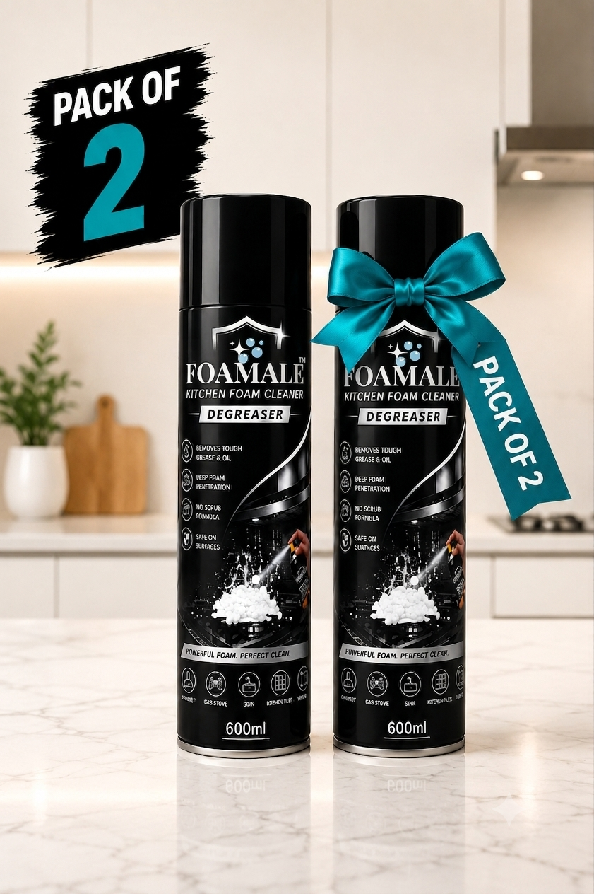 Kitchen Cleaner India's #Best FOAMALE™  PURO-FOAM GREASE-ZERO