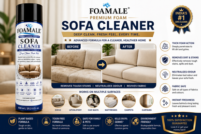 Premium Sofa & Upholstery Foamale Cleaner