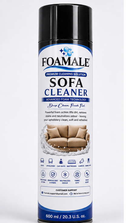 Premium Sofa & Upholstery Foamale Cleaner