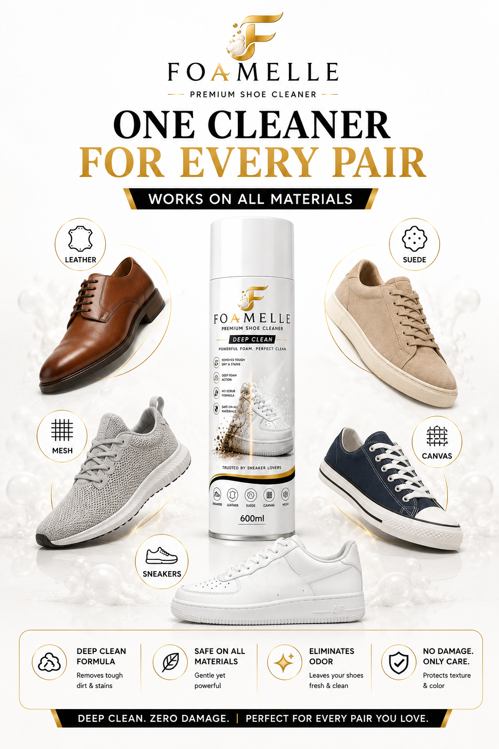 Foamale Deep Clean Shoe Foam