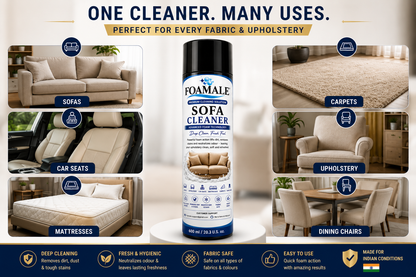 Premium Sofa & Upholstery Foamale Cleaner