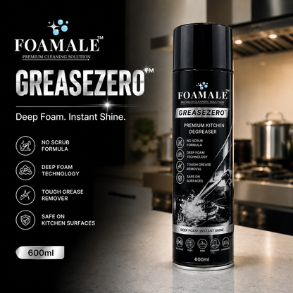 Kitchen Cleaner India's #Best FOAMALE™  PURO-FOAM GREASE-ZERO